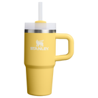 Large Capacity The Quencher H2.O Flowstate Tumbler D068Z - Premium Stainless Steel Straw Cup for All-Day Hydration - Daffodil