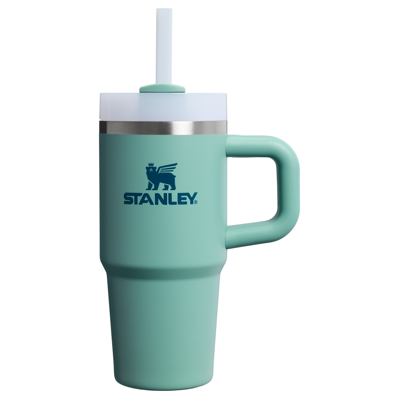 Large Capacity The Quencher H2.O Flowstate Tumbler D068Z - Premium Stainless Steel Straw Cup for All-Day Hydration - Spring Green