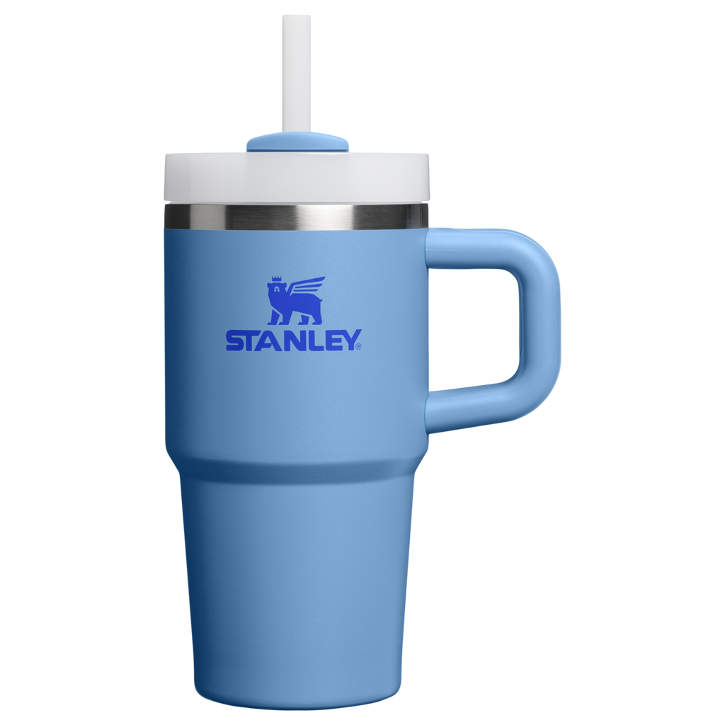 Double-Wall Vacuum The Quencher H2.O Flowstate Tumbler | Stanley Create D274S - FlowState 3-Position Lid Insulated Travel Mug - Blue Sky