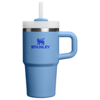 Splash-Resistant FlowState The Quencher H2.O Flowstate Tumbler D069R - Premium Stainless Steel Straw Cup for All-Day Hydration - Blue Sky