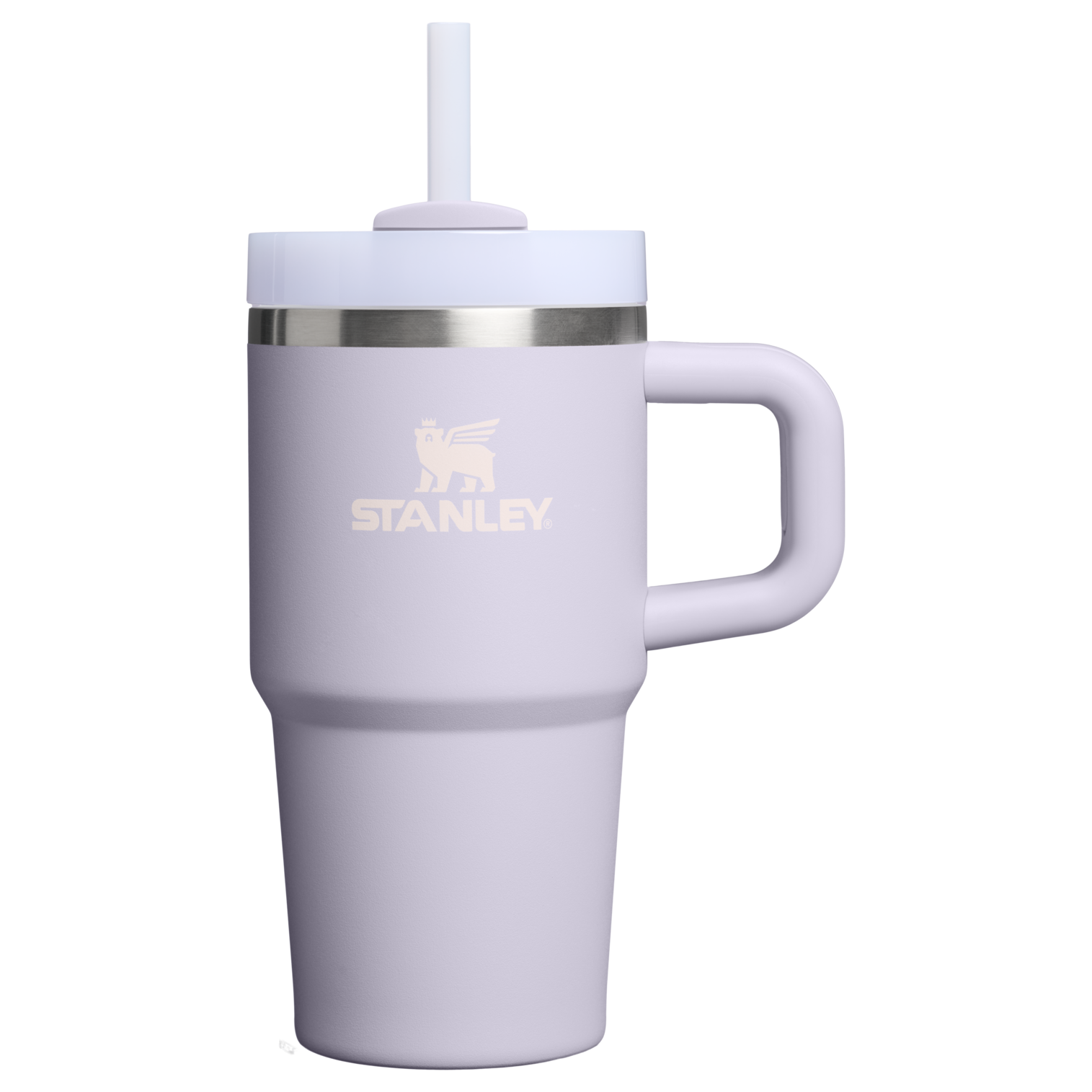 Double-Wall Vacuum The Quencher H2.O Flowstate Tumbler | Stanley Create D274S - FlowState 3-Position Lid Insulated Travel Mug - Purple Dust