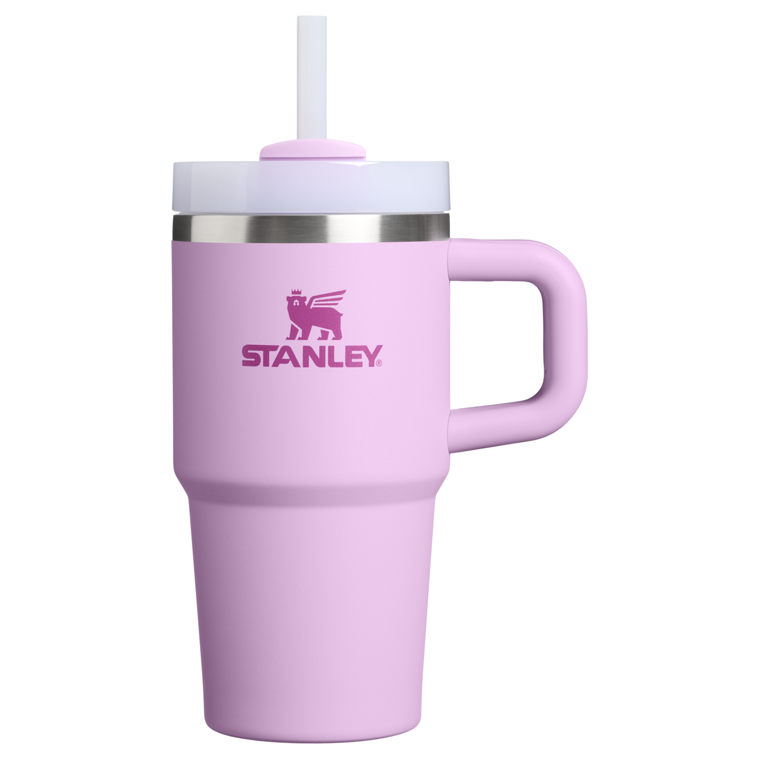 Splash-Resistant FlowState The Quencher H2.O Flowstate Tumbler D069R - Premium Stainless Steel Straw Cup for All-Day Hydration - Soft orchid