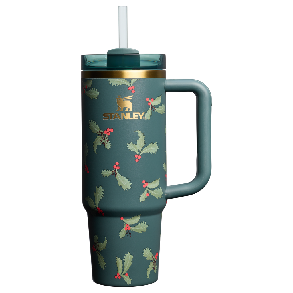 Car-Cup Friendly The Cheers & Cheer Quencher H2.0 Flowstate Tumbler D188Q - Double-Wall Vacuum Insulated Travel Tumbler with Straw Detail