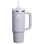 Large Capacity The Quencher H2.0 Flowstate Tumbler D051L - Double-Wall Vacuum Insulated Travel Tumbler with Straw - Purple Dust