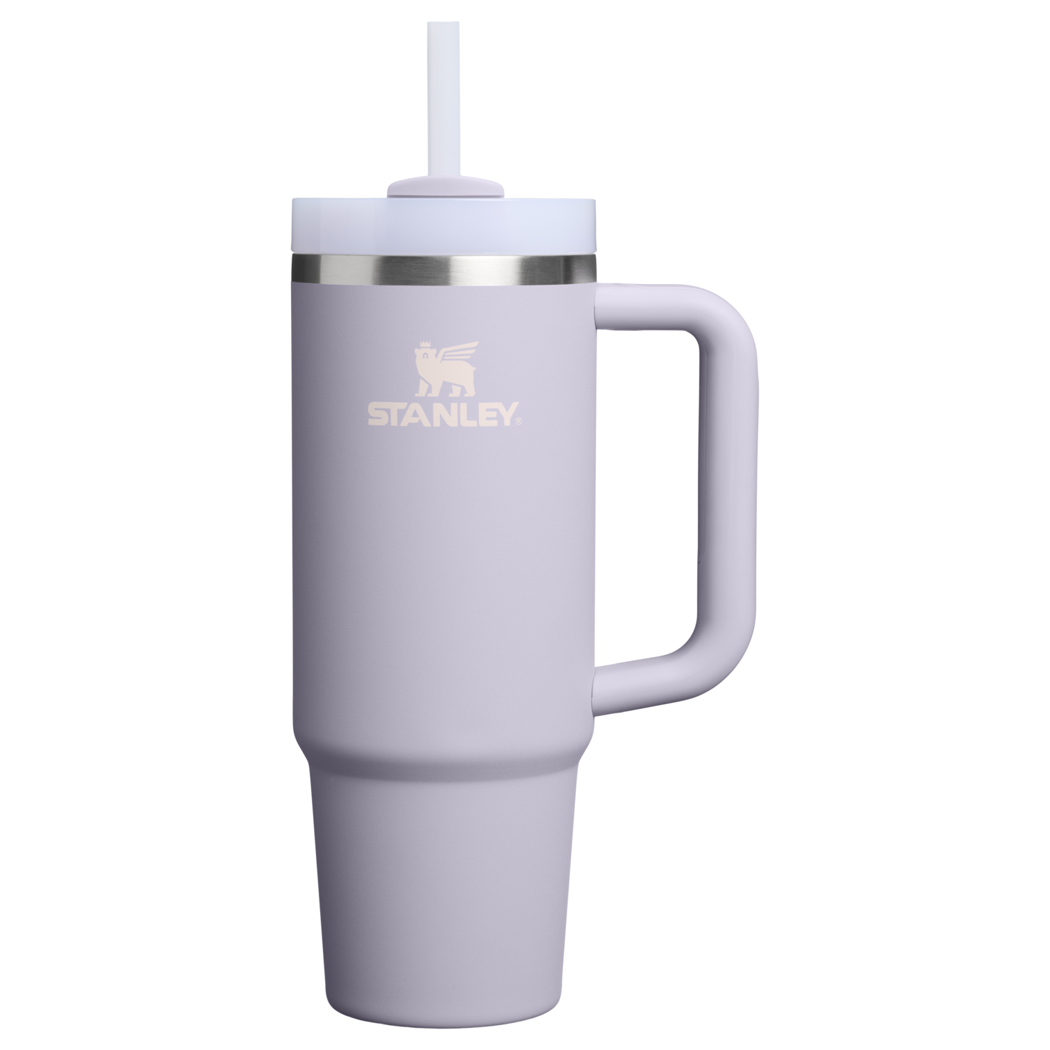 Large Capacity The Quencher H2.0 Flowstate Tumbler D051L - Double-Wall Vacuum Insulated Travel Tumbler with Straw - Purple Dust