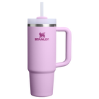 Large Capacity The Quencher H2.0 Flowstate Tumbler | Stanley Create D331C - Premium Stainless Steel Straw Cup for All-Day Hydration - Soft Orchid