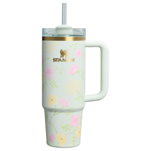 Double-Wall Vacuum The Easter Quencher H2.0 Flowstate Tumbler D257F - Premium Stainless Steel Straw Cup for All-Day Hydration - Spring Blossoms