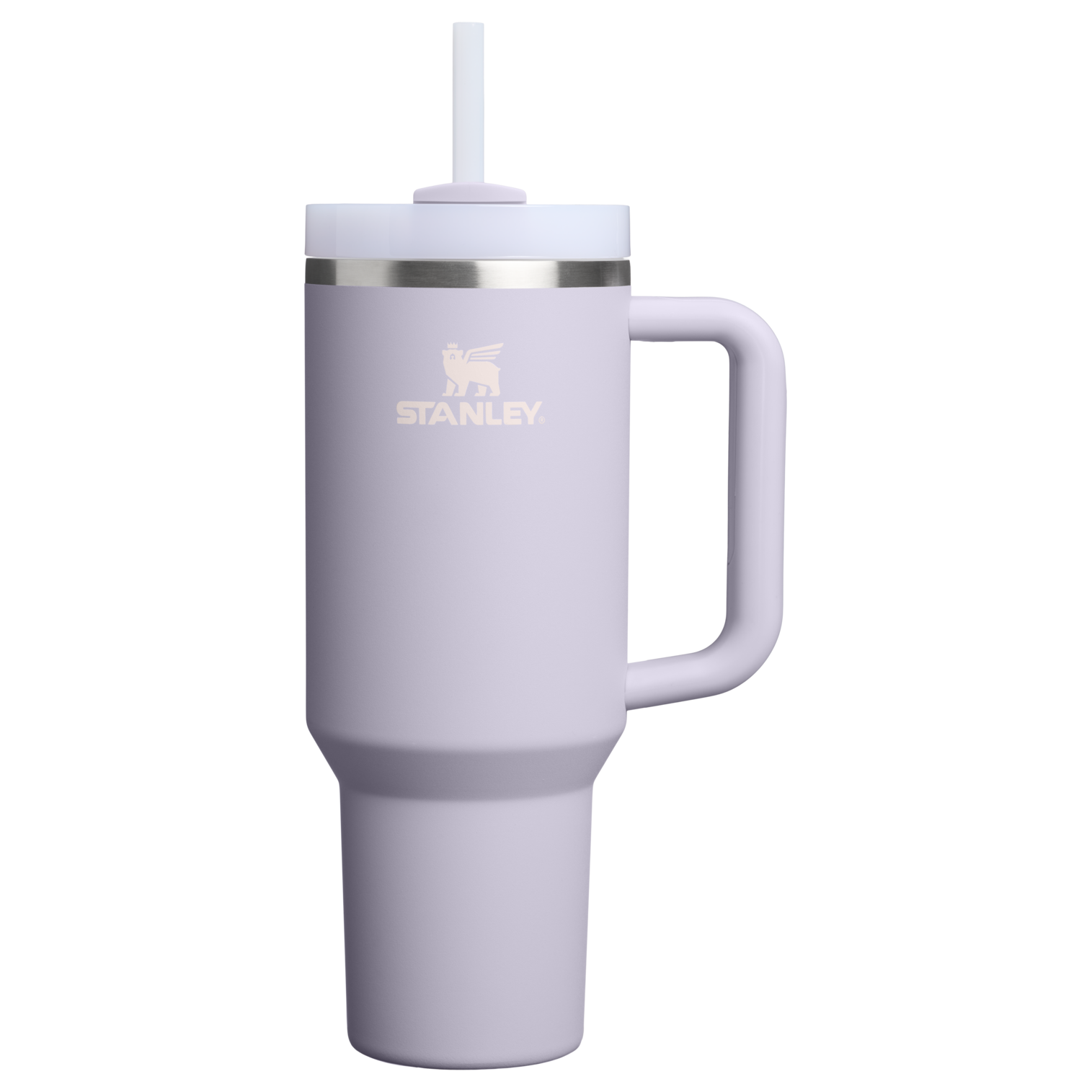 Insulated Travel The Quencher H2.0 Flowstate Tumbler  | Stanley Create D332L - 40oz Large Capacity Car-Cup Friendly Quencher - Purple Dust