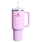 Insulated Travel The Quencher H2.0 Flowstate Tumbler  | Stanley Create D332L - 40oz Large Capacity Car-Cup Friendly Quencher - Soft Orchid