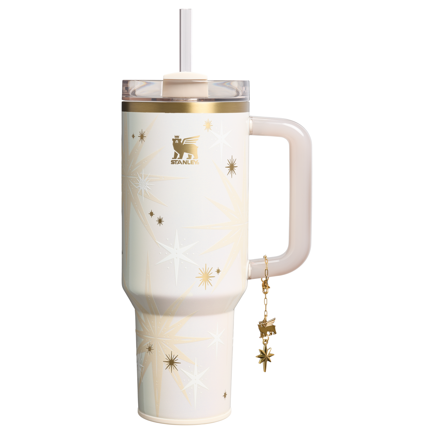 Large Capacity The Quencher Luxe H2.0 Flowstate Tumbler D208F - Premium Stainless Steel Straw Cup for All-Day Hydration - Starlight Shimmer