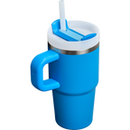 Double-Wall Vacuum The Quencher H2.O Flowstate Tumbler with Handle | Stanley Create D309N - Double-Wall Vacuum Insulated Travel Tumbler with Straw Detail