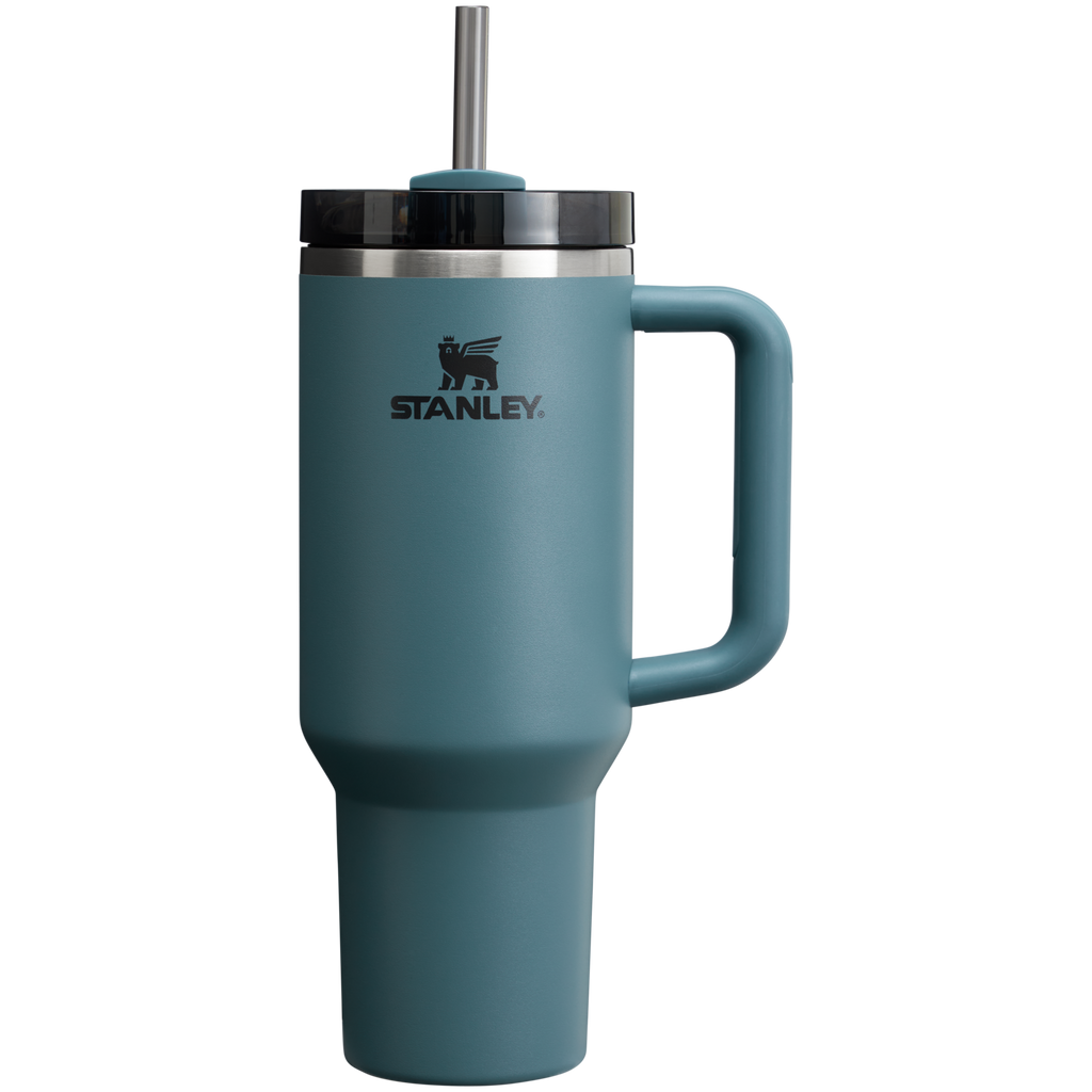 Large Capacity The Quencher H2.0 Flowstate Tumbler D051L - Double-Wall Vacuum Insulated Travel Tumbler with Straw Detail