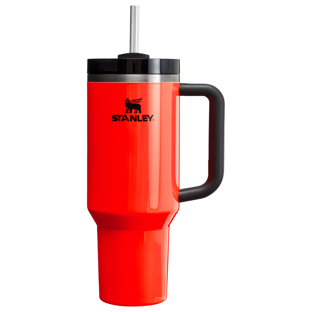 Large Capacity The Quencher H2.0 Flowstate Tumbler D051L - Double-Wall Vacuum Insulated Travel Tumbler with Straw Detail