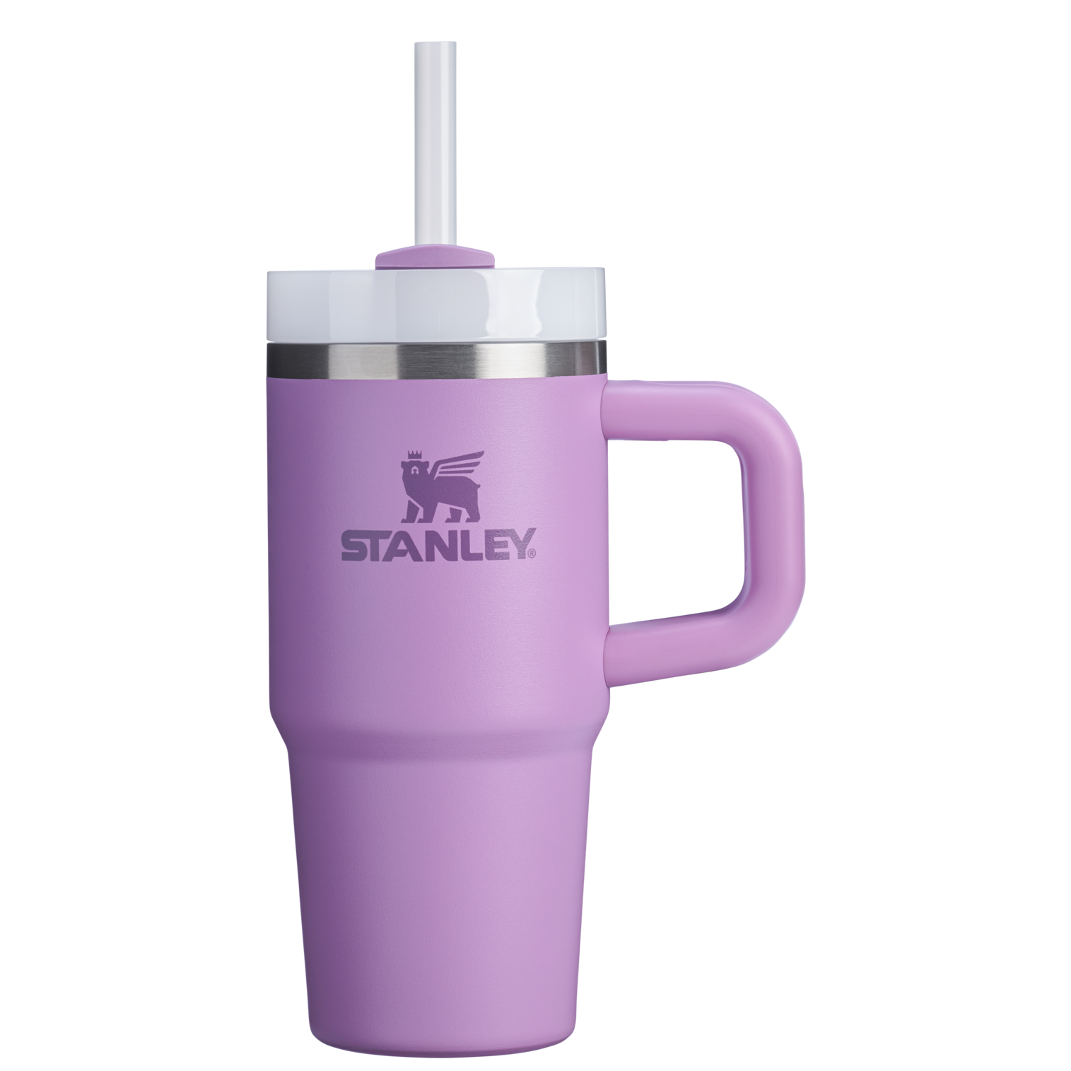 Large Capacity The Quencher H2.O Flowstate Tumbler D068Z - Premium Stainless Steel Straw Cup for All-Day Hydration - Lilac