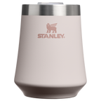 Vacuum Insulated Wine The Reserve Wine Tumbler D125V - Elegant Stemless Vacuum Insulated Wine Tumbler - Rose Quartz