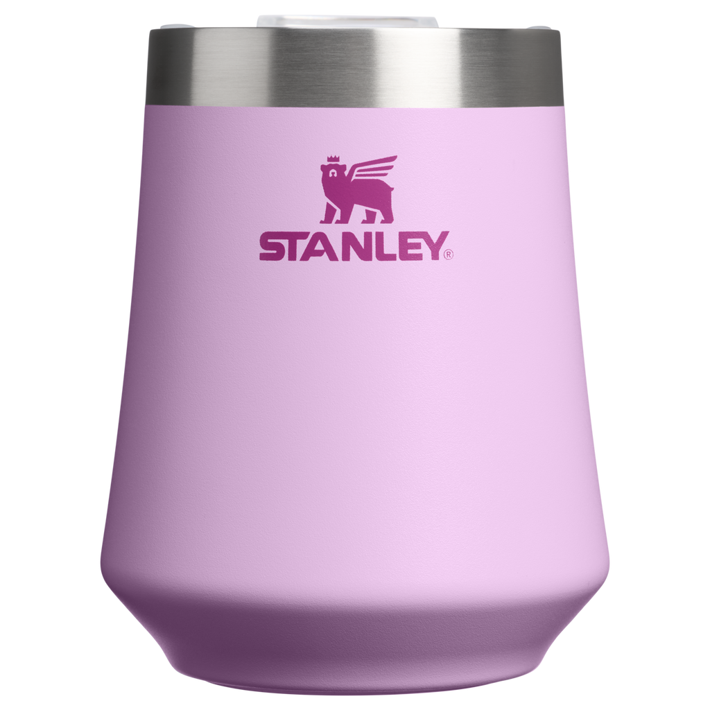 Shatterproof Luxury The Reserve Wine Tumbler | Stanley Create D302P - Shatterproof Flavor-Preserving Cocktail Tumbler with Lid - Soft Orchid