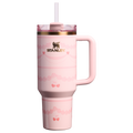 Double-Wall Vacuum The Valentine’s Day Quencher H2.0 Flowstate Tumbler D231T - FlowState 3-Position Lid Insulated Travel Mug - Pink Velvet Cake