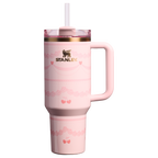 Double-Wall Vacuum The Valentine’s Day Quencher H2.0 Flowstate Tumbler D231T - FlowState 3-Position Lid Insulated Travel Mug - Pink Velvet Cake
