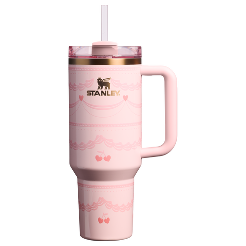 Double-Wall Vacuum The Valentine’s Day Quencher H2.0 Flowstate Tumbler D231T - FlowState 3-Position Lid Insulated Travel Mug - Pink Velvet Cake
