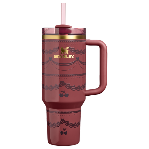 Double-Wall Vacuum The Valentine’s Day Quencher H2.0 Flowstate Tumbler D231T - FlowState 3-Position Lid Insulated Travel Mug - Red Velvet Cake