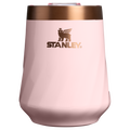 Shatterproof Luxury The Valentine’s Day Textured Reserve Wine Tumbler D233K - Elegant Stemless Vacuum Insulated Wine Tumbler - Pink Velvet Gloss