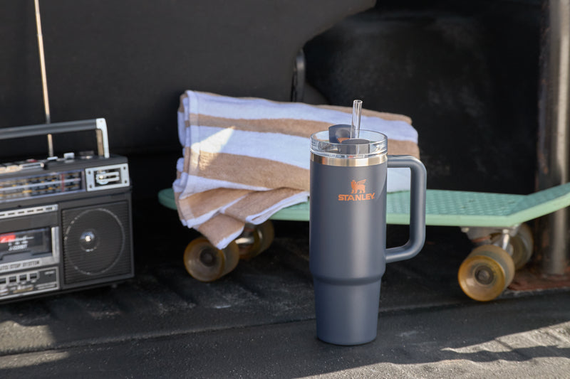 Insulated Travel The Quencher H2.0 Flowstate Tumbler  | Stanley Create D332L - 40oz Large Capacity Car-Cup Friendly Quencher Detail